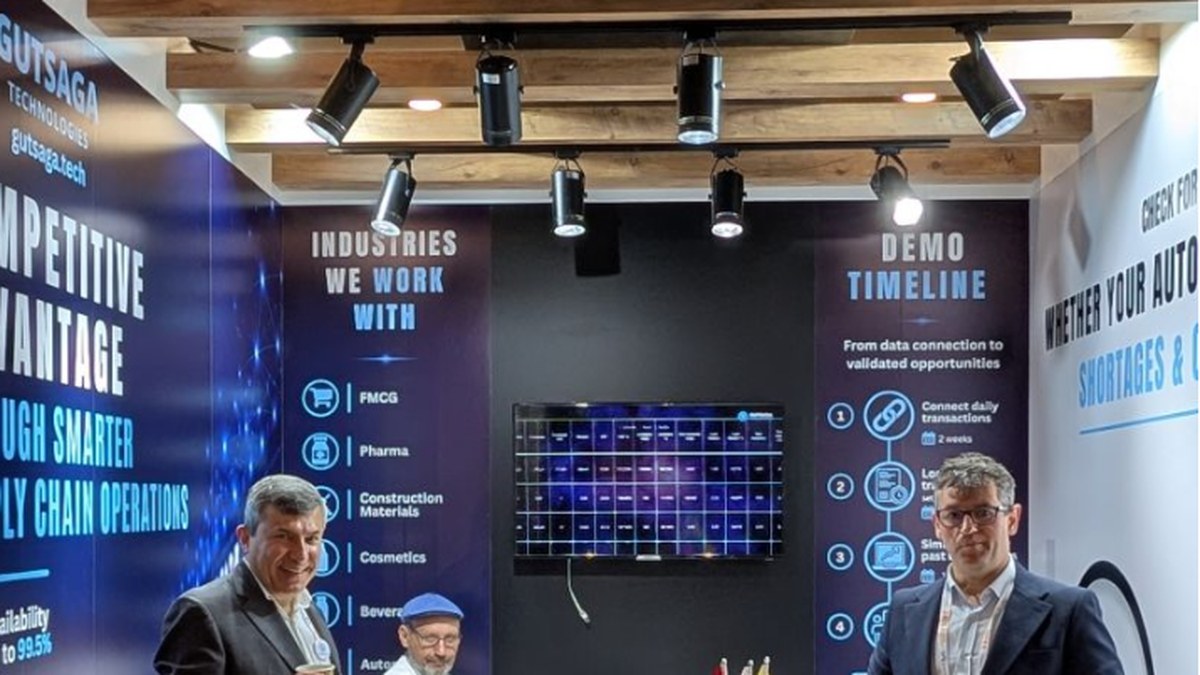 Gutsaga Technologies stand at Retail Days 2026 in Istanbul